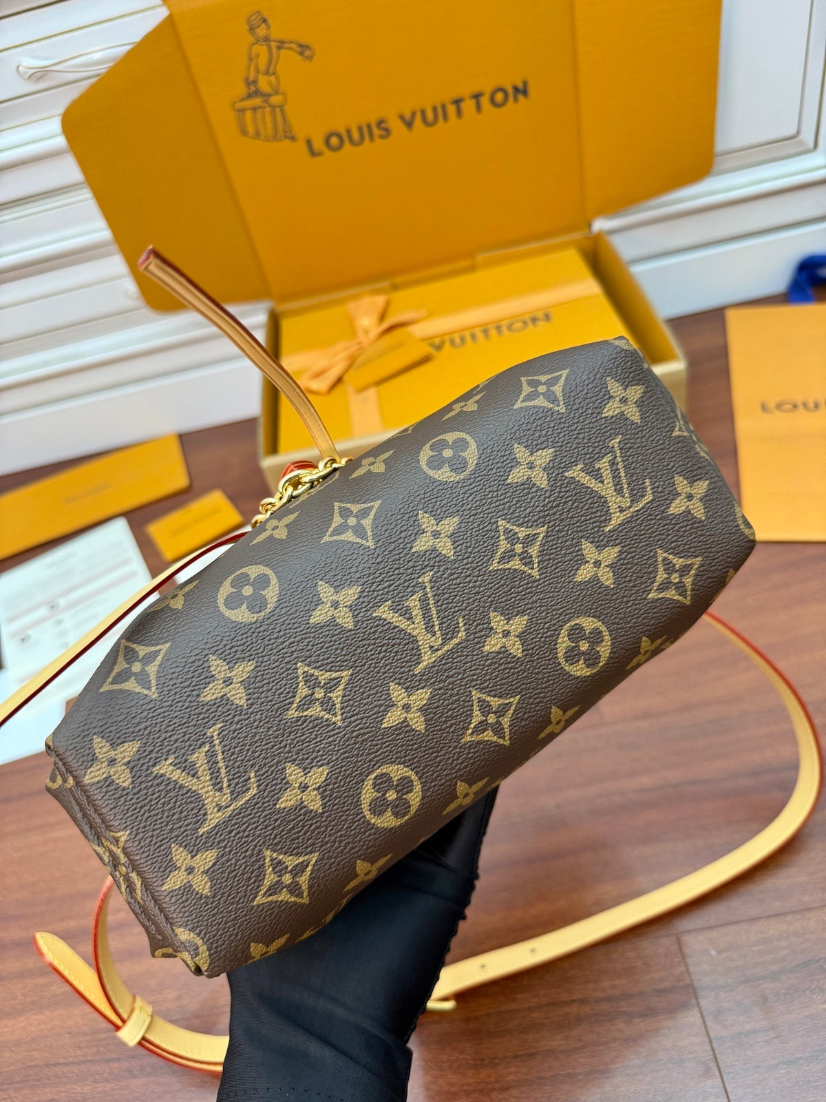 Louis Vuitton Odyssée Handbag in Signature Monogram canvas