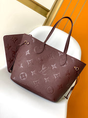 LV NEVERFULL MM WITH DUSTBAG 1854 MONOGRAM JACQUARD
