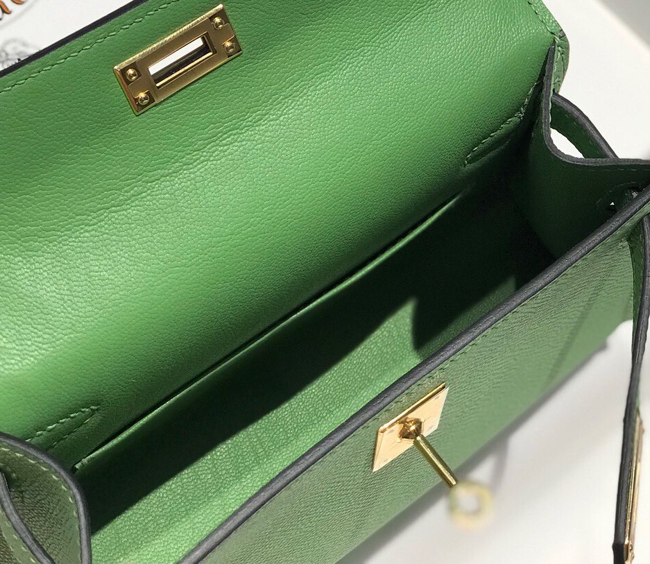 HN MINI 20 Green Gold Hardware