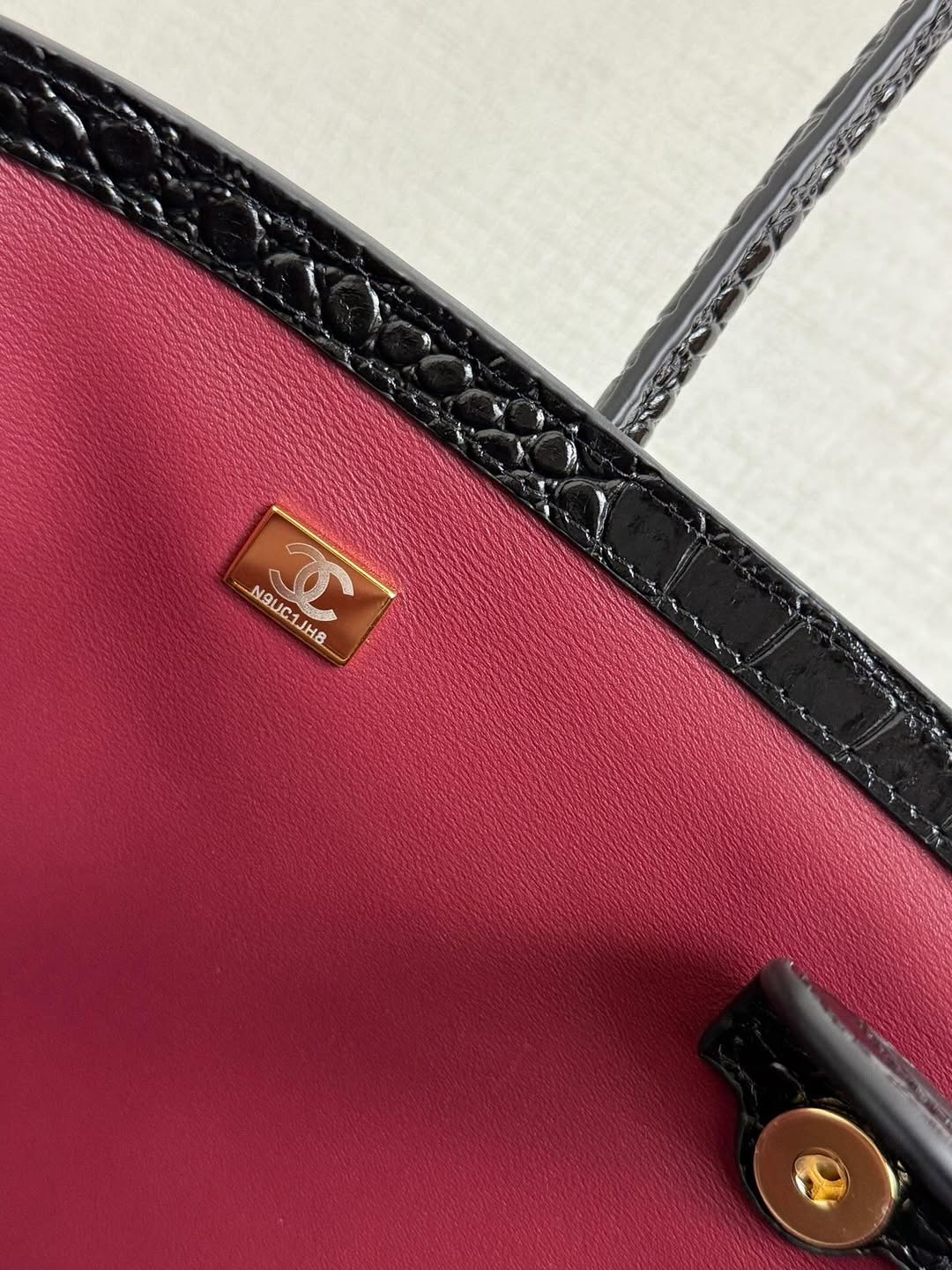 Chanel Tote Bag Crocodile Embossed Calfskin SS26 Collection