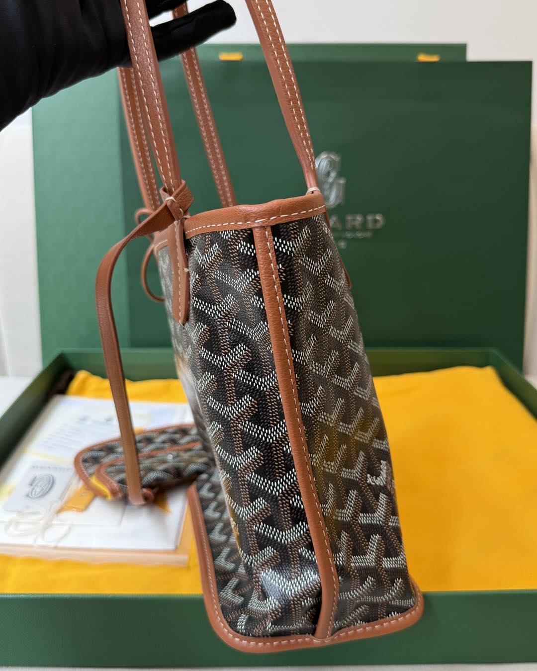 Goyard Mini Anjou Brown