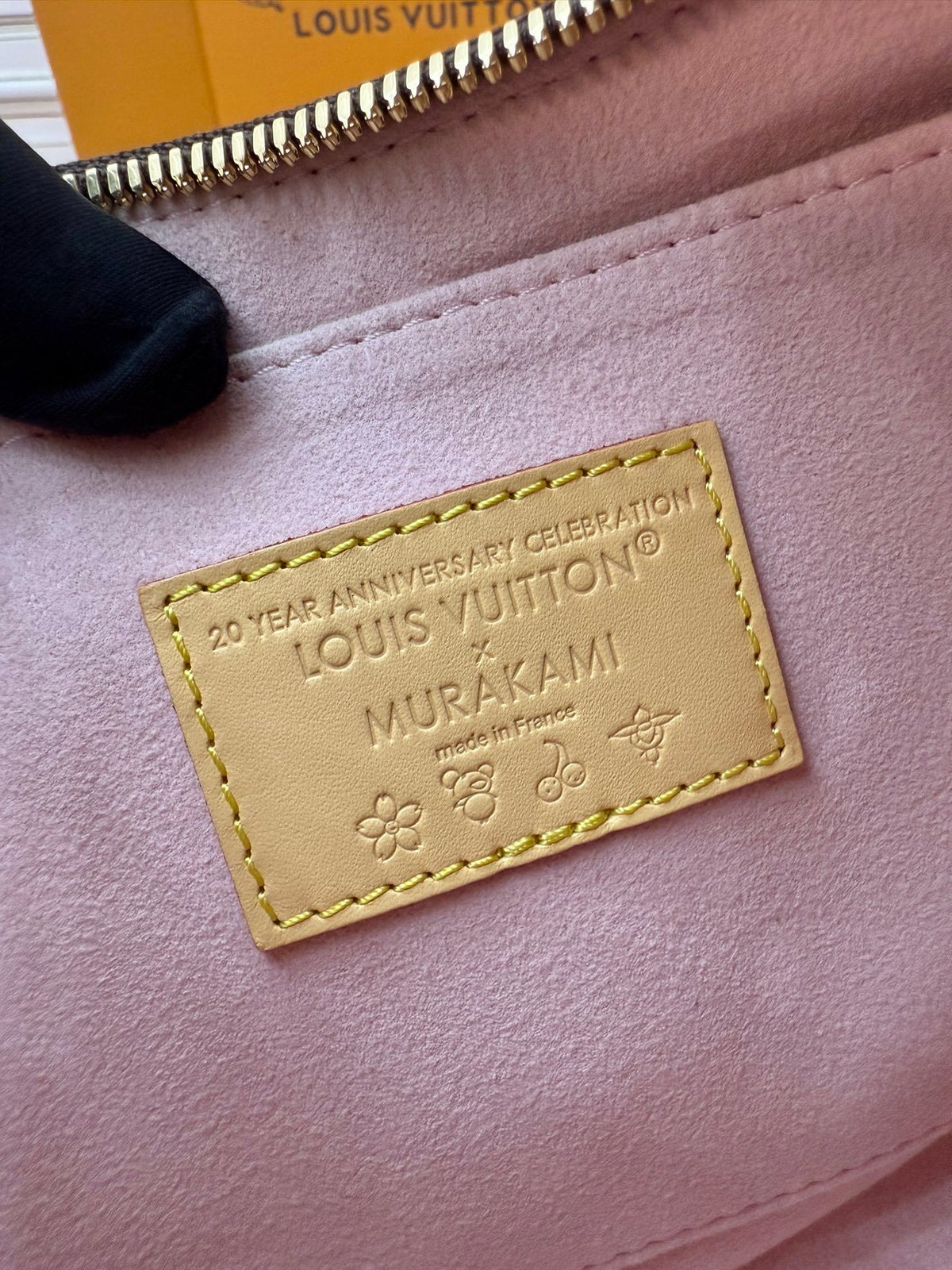 Louis Vuitton x Takashi Murakami Cherry Blossom Boulogne PM bag