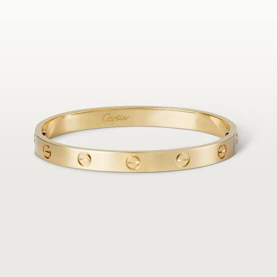 Cartier Love Bracelet Gold Size 16