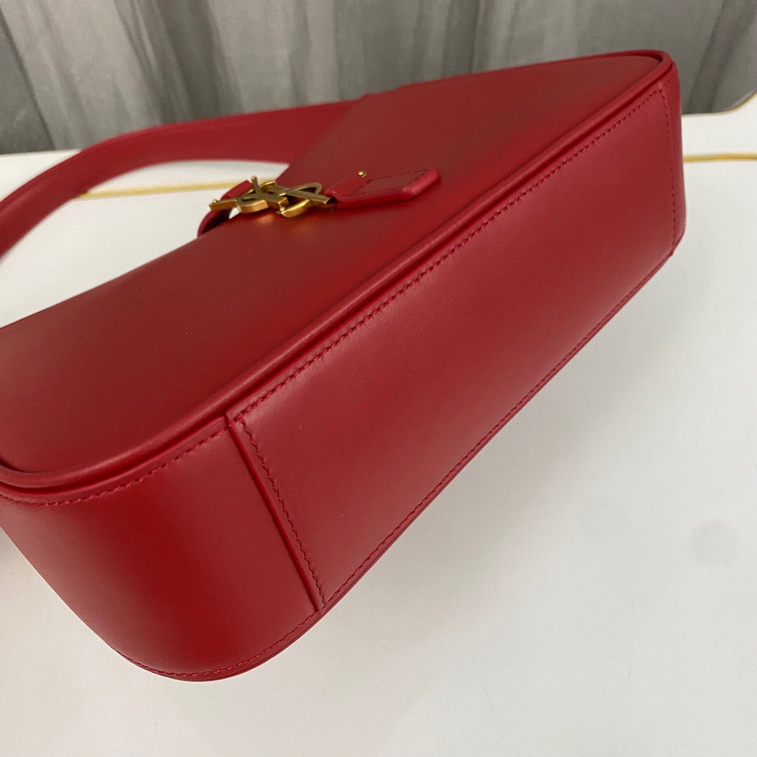 Saint Laurent le 5 a 7 mini hobo bag – Red