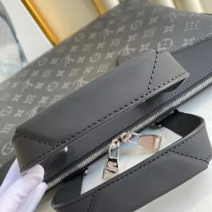 Louis Vuitton Explorer Office Black Canvas Briefcase