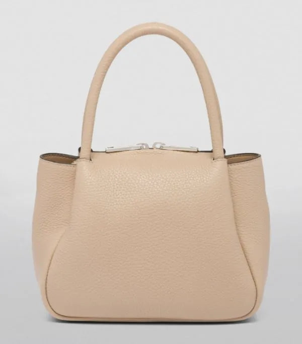Prada Mini Leather Apricot Shoulder Handbag