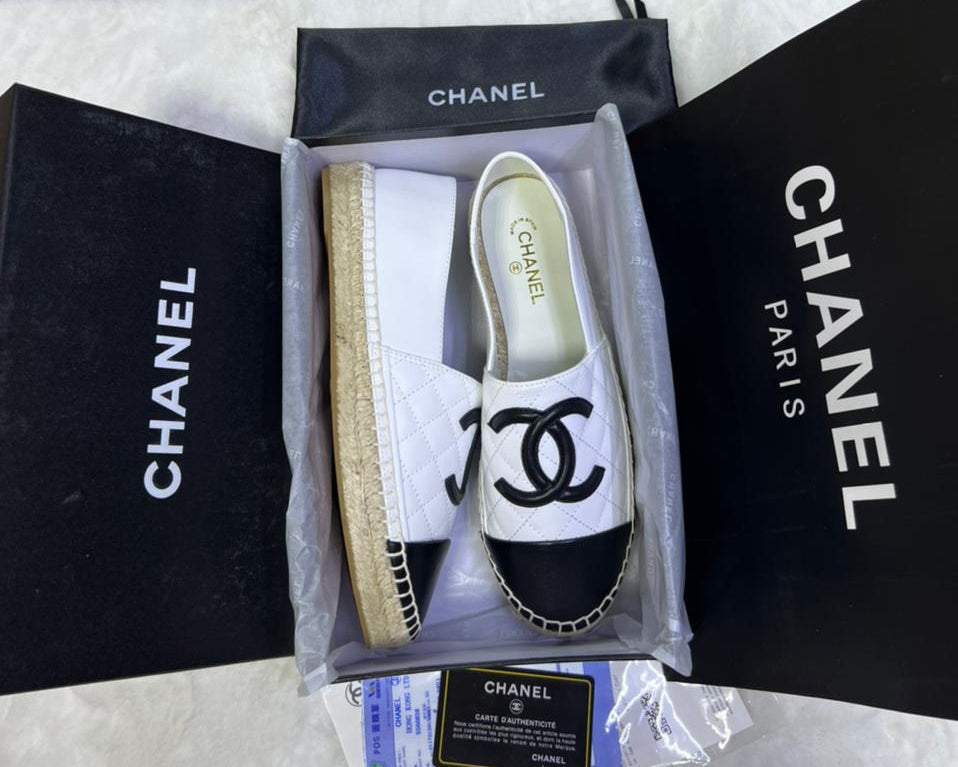 Chanel Iridescent Goatskin CC Women’s Shoes
