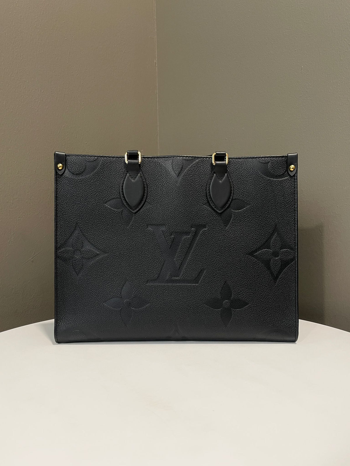 Louis Vuitton Black Empreinte Monogram Giant Onthego MM