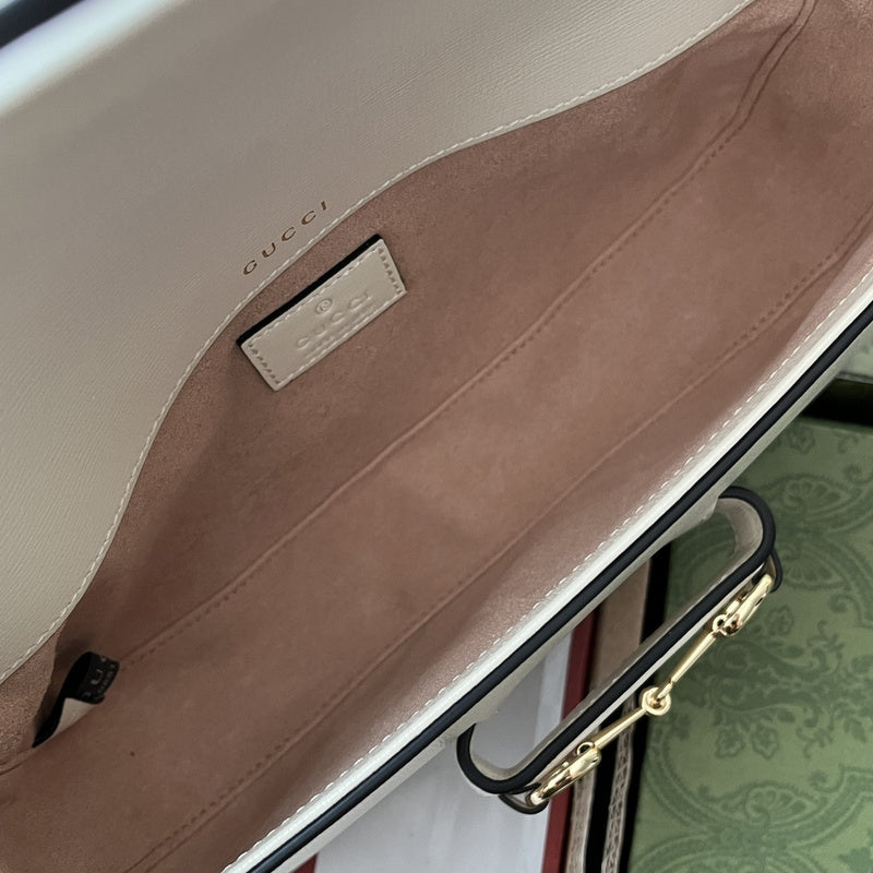 Gucci Horsebit 1955 crystals small shoulder bag