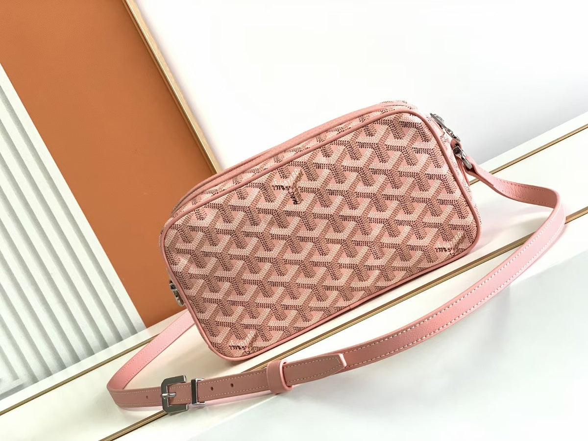 GOYARD Goyardine Sac Cap Vert Pink 1134560