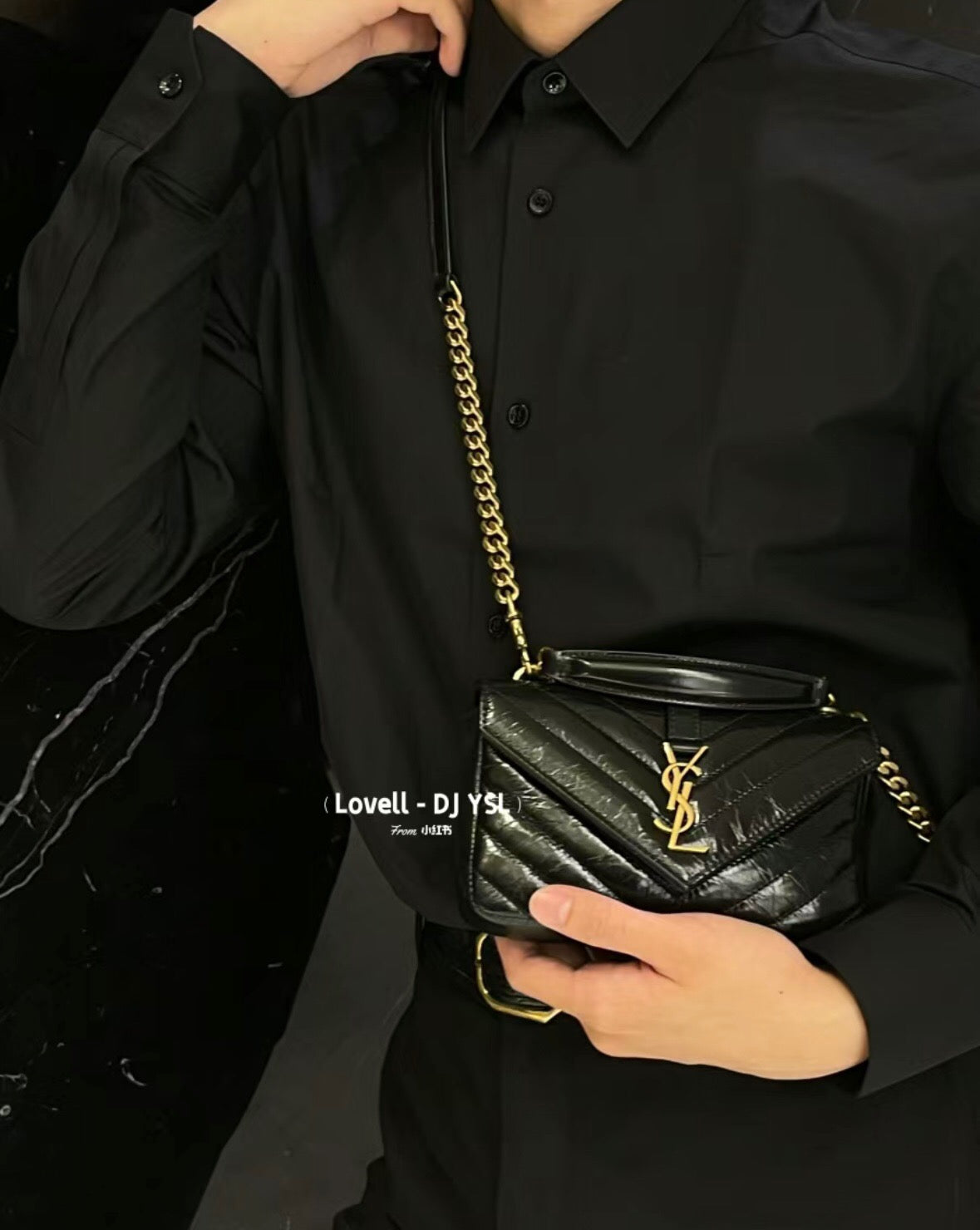 Saint Laurent Uptown Mini Crossbody Bag