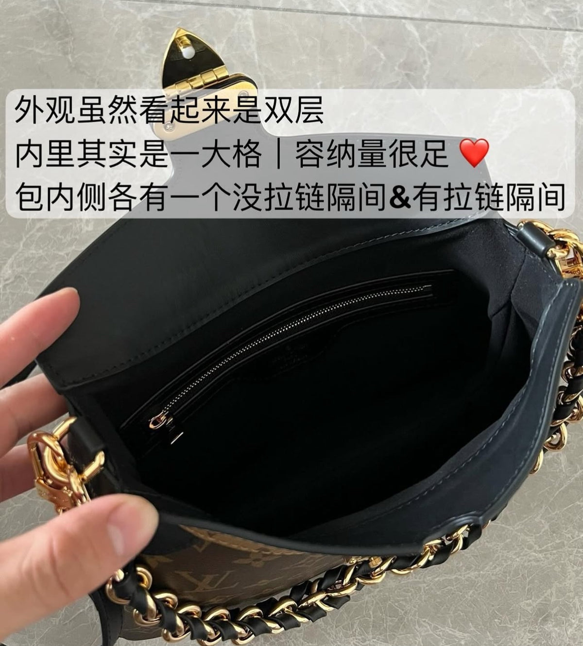 Louis Vuitton LV Twinny bag in Monogram