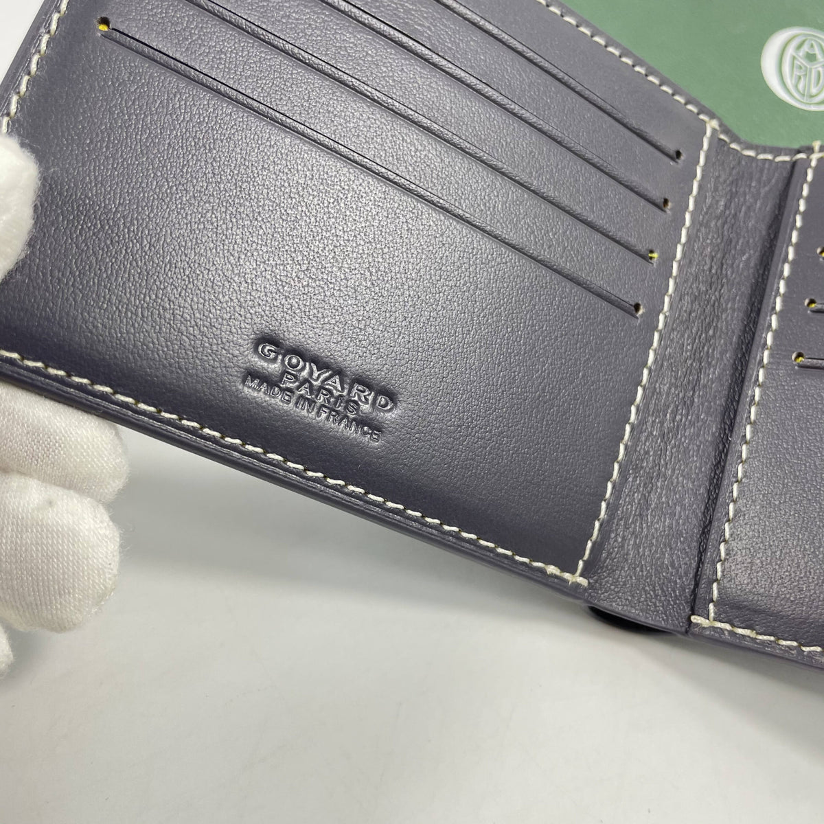 Goyard Gray Men Wallet