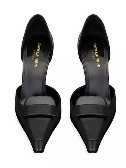 Saint Laurent D’orsay Leather Pumps