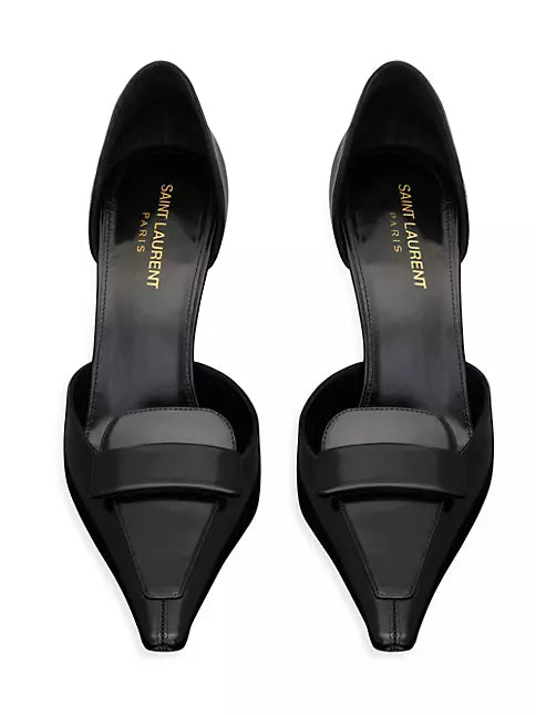 Saint Laurent D’orsay Leather Pumps