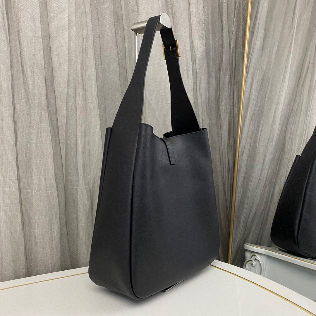 YSL Black 1453YS Hobe Bag 30cm