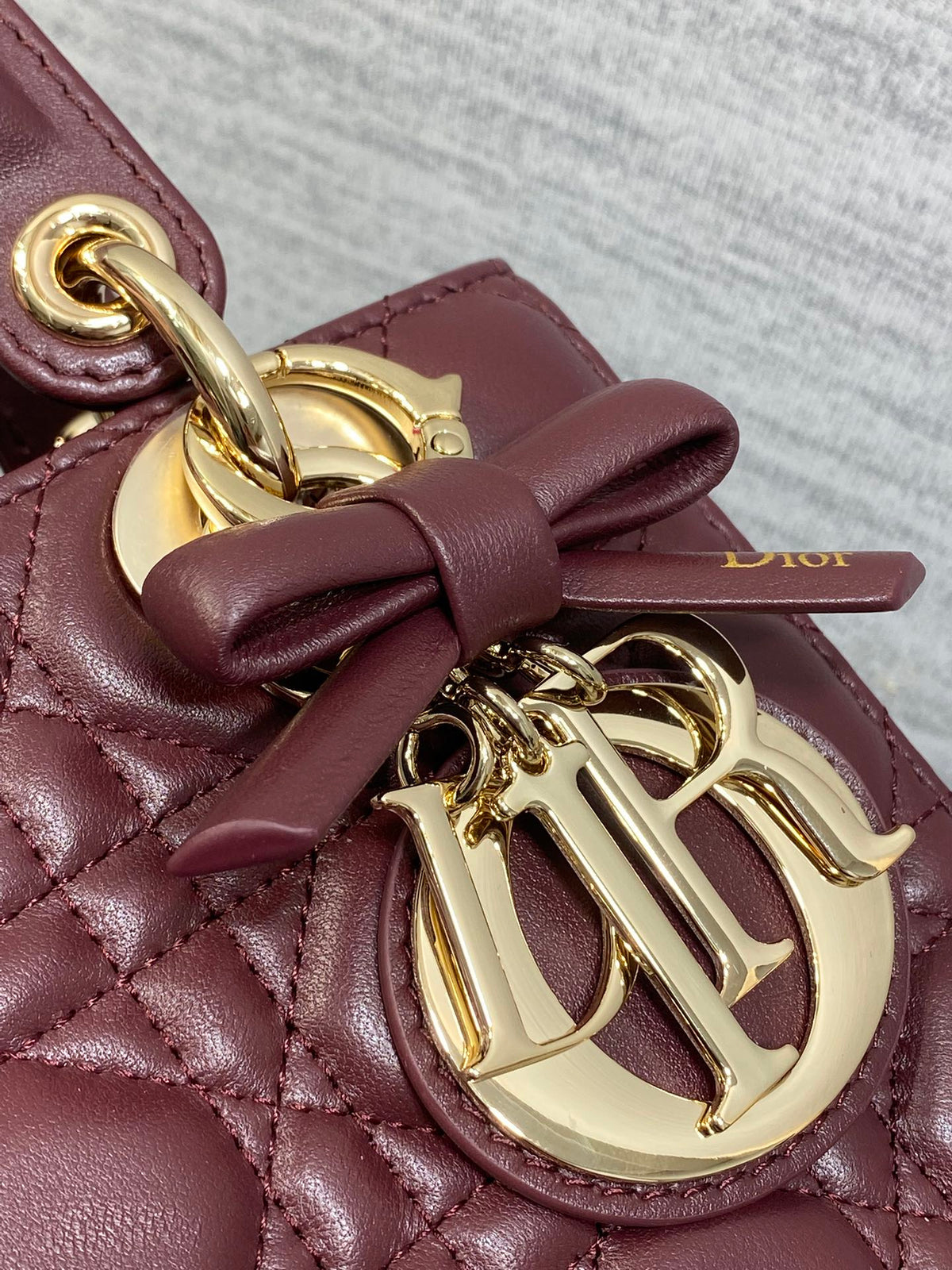 CHRISTIAN DIOR LADY DIOR SMALL