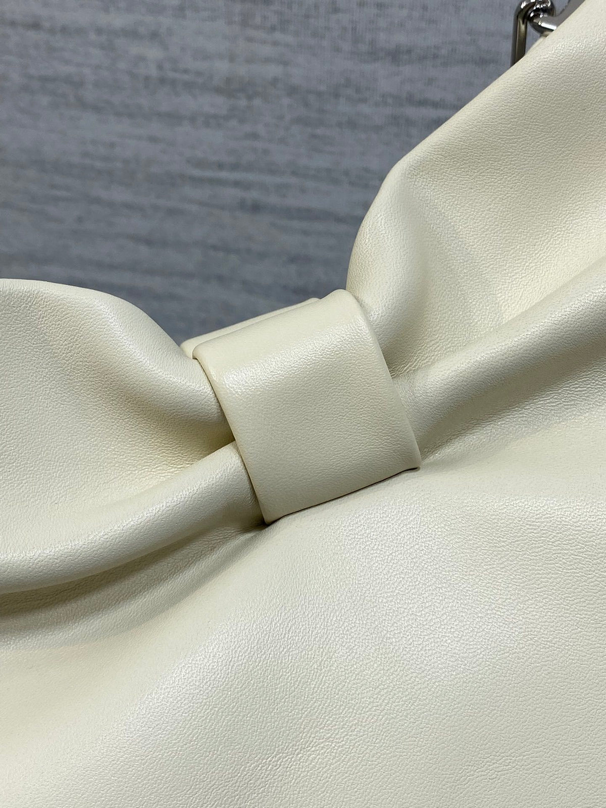 Dior Bow Bag Small in white