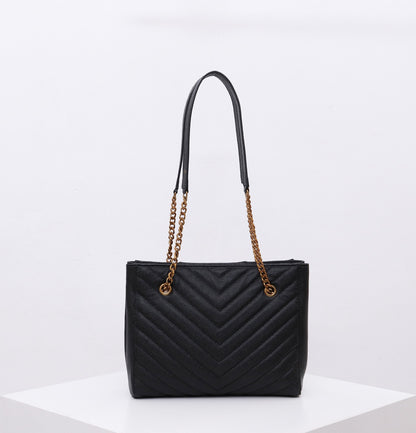 Saint Laurent Tribeca shoulder bag in burgundy leather