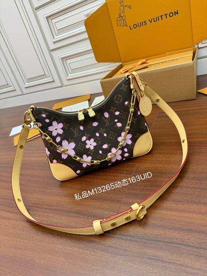 Louis Vuitton x Takashi Murakami Cherry Blossom Boulogne PM bag