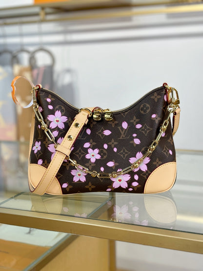 Louis Vuitton x Takashi Murakami Boulogne PM Cherry Blossom Bag