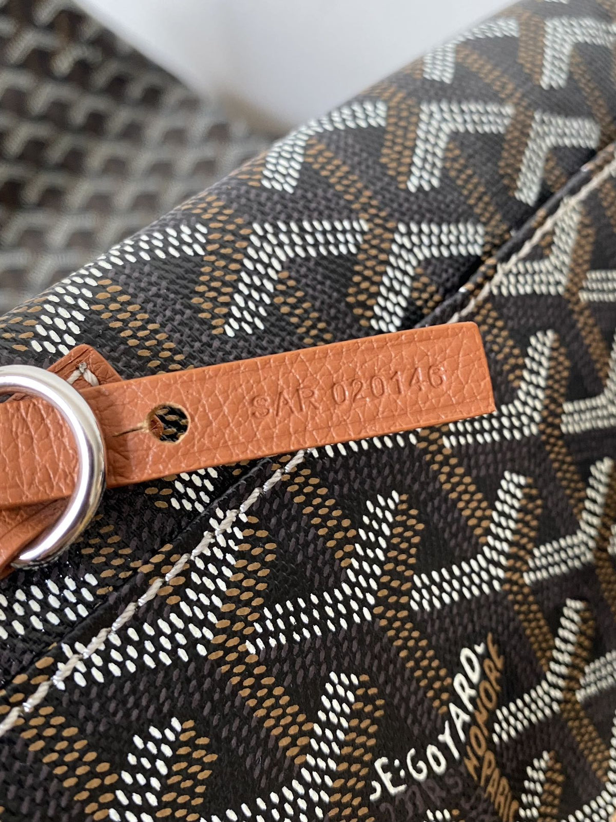 GOYARD Goyardine Artois MM Tote Bag