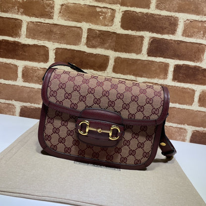 Gucci Small Horsebit Shoulder Bag (All colour in Stock)