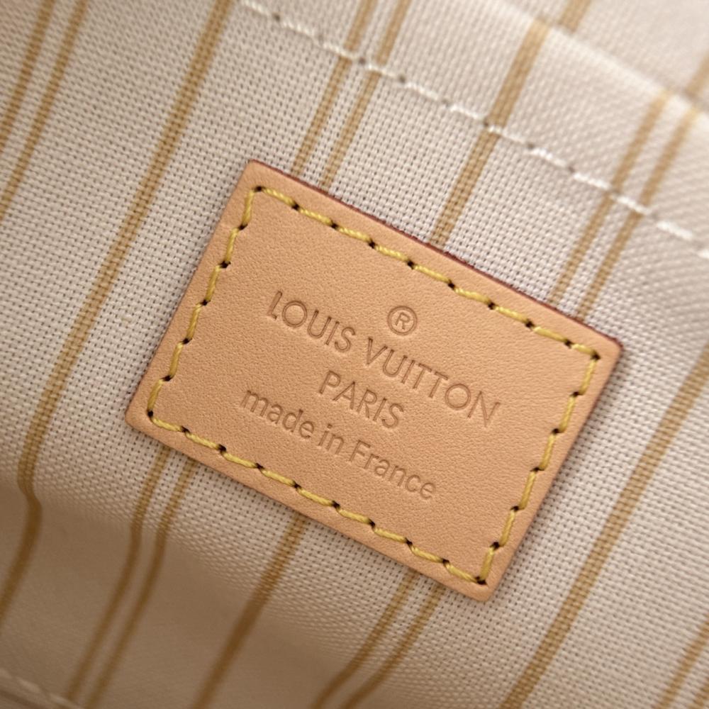 Louis Vuitton LV Neverfull Handbags Caro Pattern 32x29x17cm
