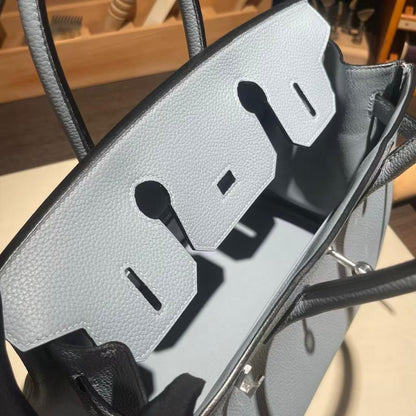 HN 25 CLOUD BLUE* TOGO LEATHER *SILVER* HARDWARE
