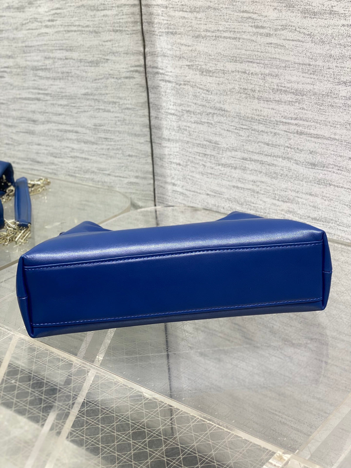 Dior Bow Bag Navy Lambskin