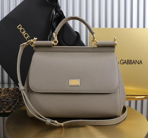 Dolce &amp; Gabbana Small Sicily handbag in dauphine calfskin