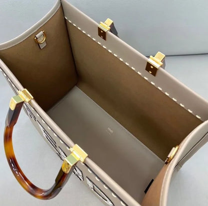 Fendi Sunshine Latest Shopper Tote Bag