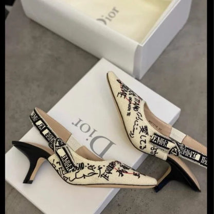 Christian Dior J’Adior Slingback Pump Heels For Women