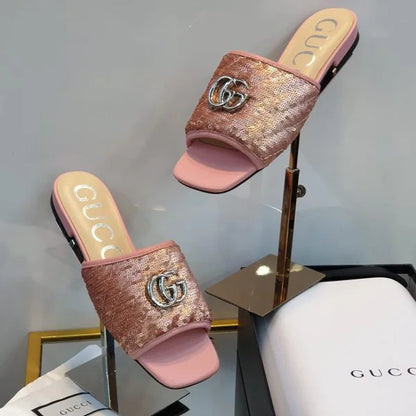 Gucci Slide with Double G – Flat Shoes For Women