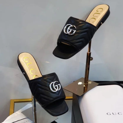 Gucci Slide with Double G – Flat Shoes For Women