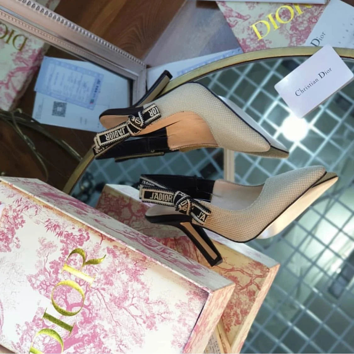 Christian Dior J’Adior Slingback Pump Heels For Women
