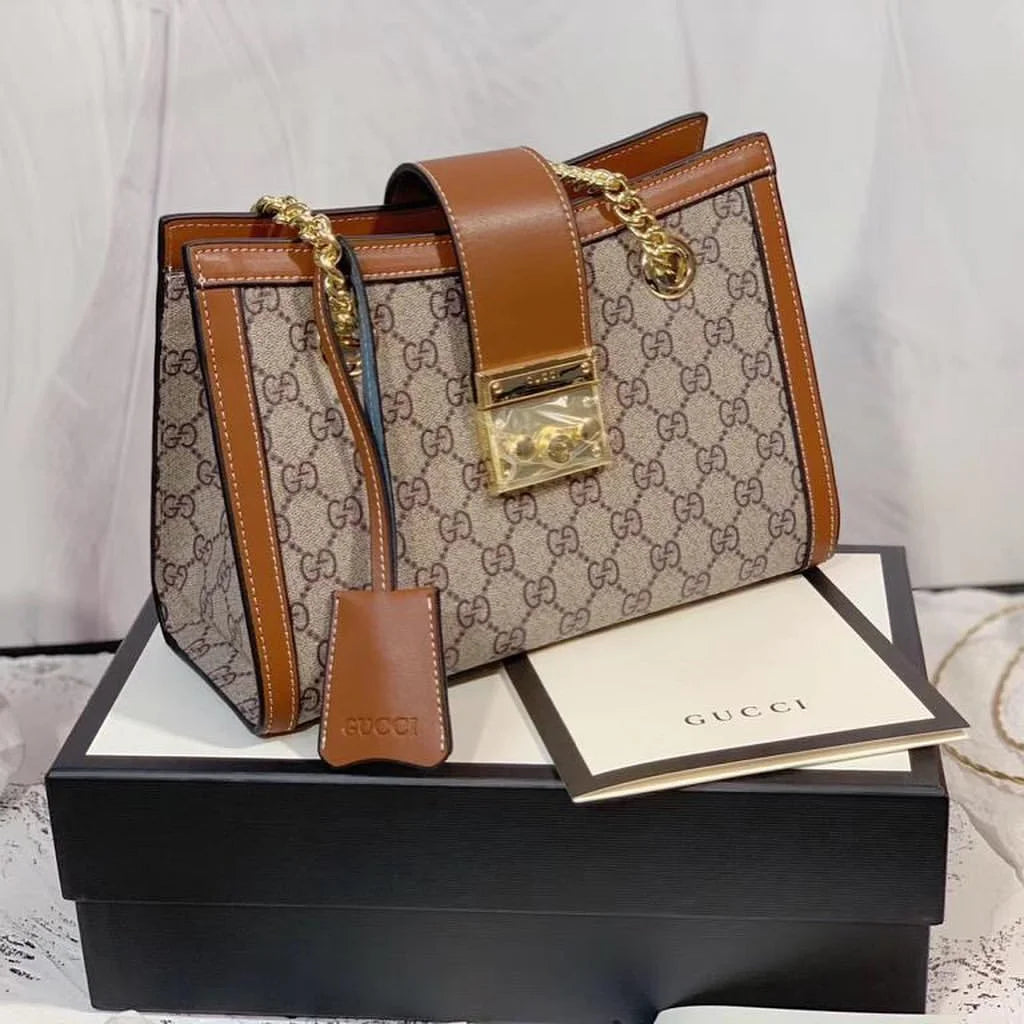 Gucci GG Padlock Shoulder Bags For Women