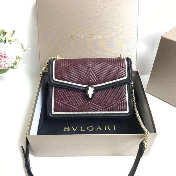 Bvlgari Serpenti Diamond Blast Shoulder Bags for Women