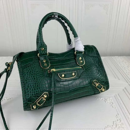 Balenciaga Women’s Classic Mini City Leather Bags