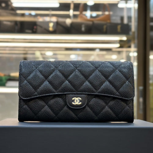 Chanel long Wallet Gold Hradware