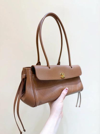 Chanel Grained Calfskin Stitched Urban Essentials Small Shopping Bag