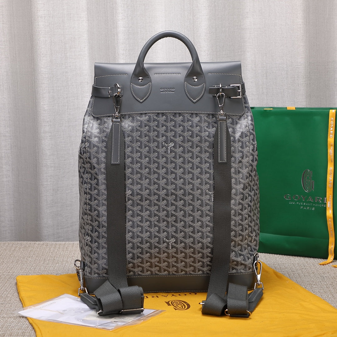 Goyard Steamer PM Grey Backpack