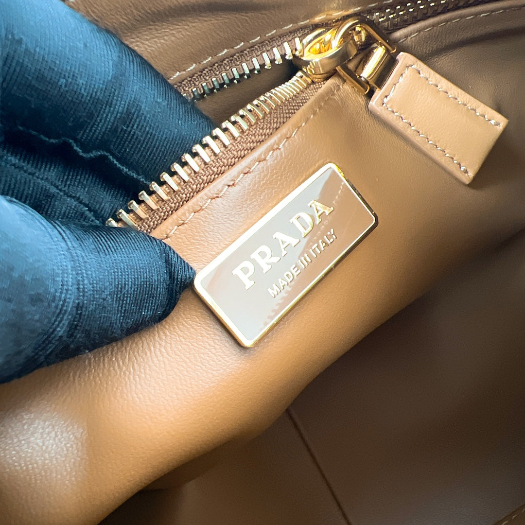Prada Medium Aimée Shoulder Bag | Brown