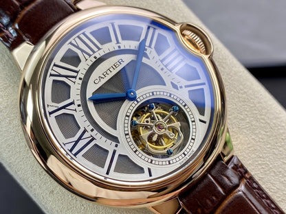 BALLON BLEU 46 ROSE GOLD CASE TOURBILLON