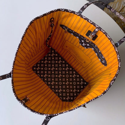LV NEVERFULL MM 32 NOIR MONOGRAM
