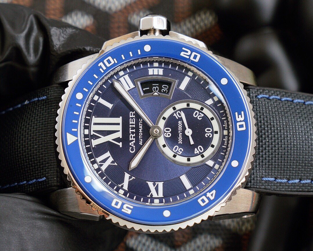 CALIBRE DIVER 42 BLUE STAINLESS STEEL