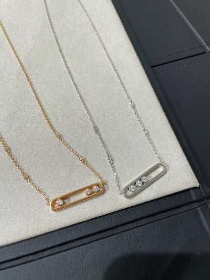 MOVE 3 DIAMOND NECKLACE