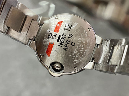 BALLON BLEU 28MM STAINLESS STEEL WHITE DIAL
