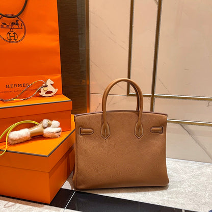HN 30CM GOLD TOGO LEATHER GOLD HARDWARE