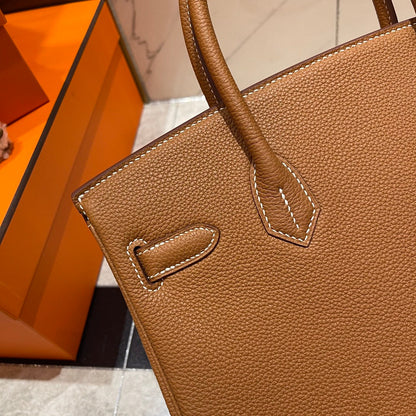 HN 30CM GOLD TOGO LEATHER GOLD HARDWARE